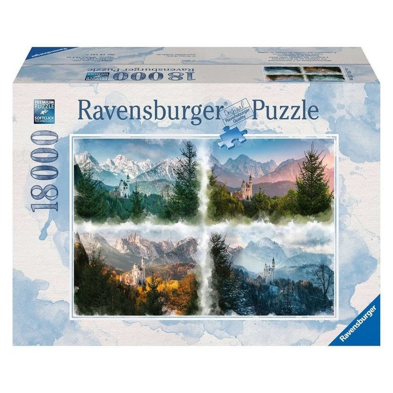 Puzzle Neuschwanstein 18000 dílků