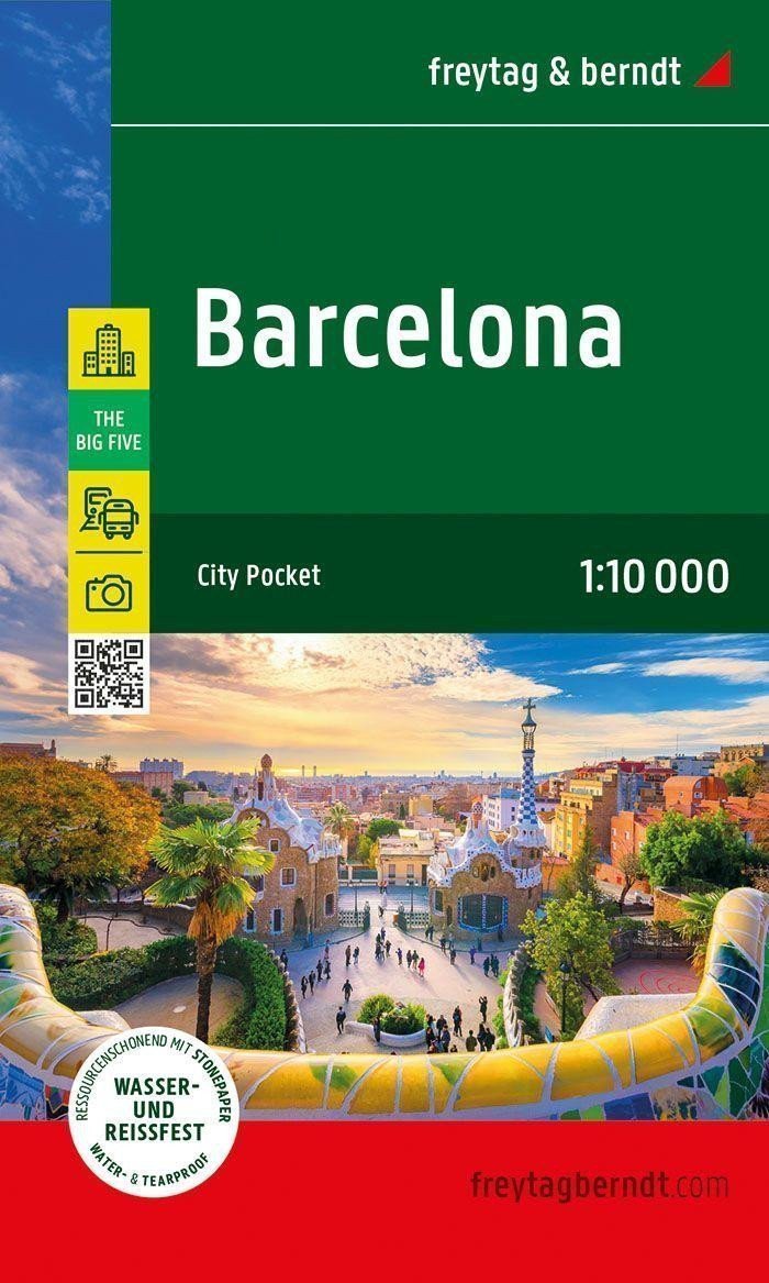 Barcelona 110 000  mapa města
