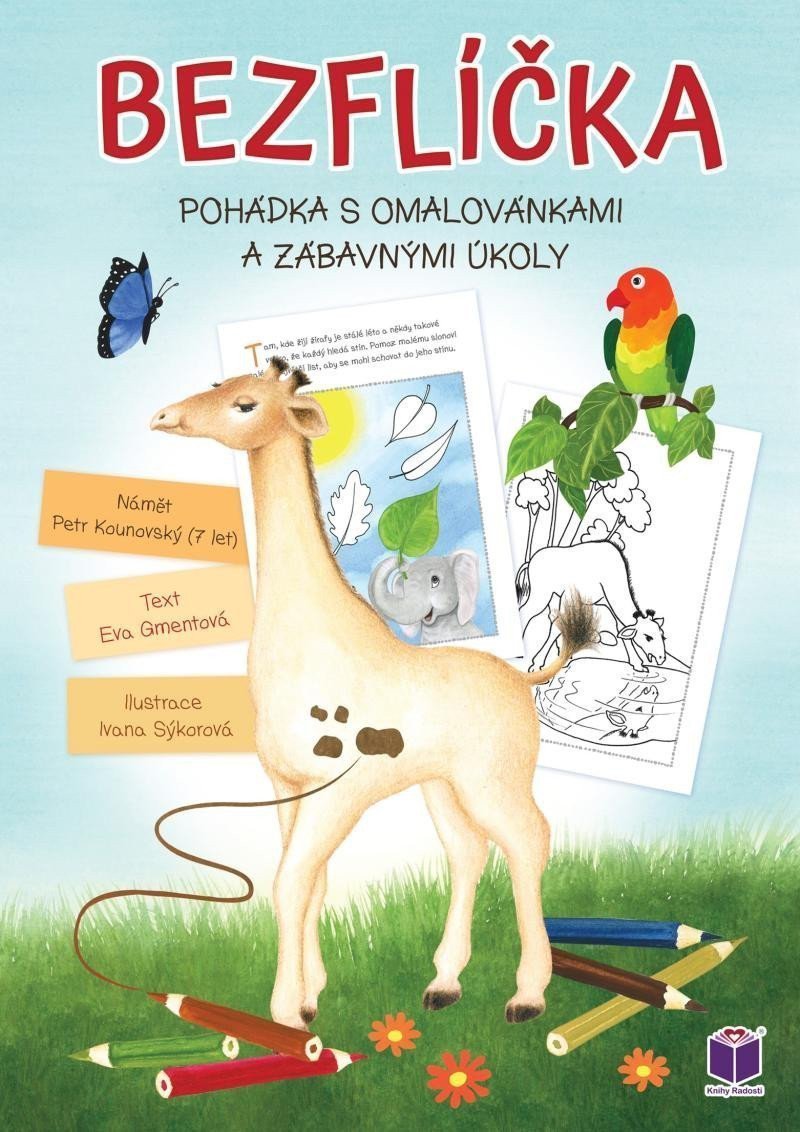 Bezflíčka - Pohádka s omalovánkami a zábavnými úkoly – Gmentová Eva