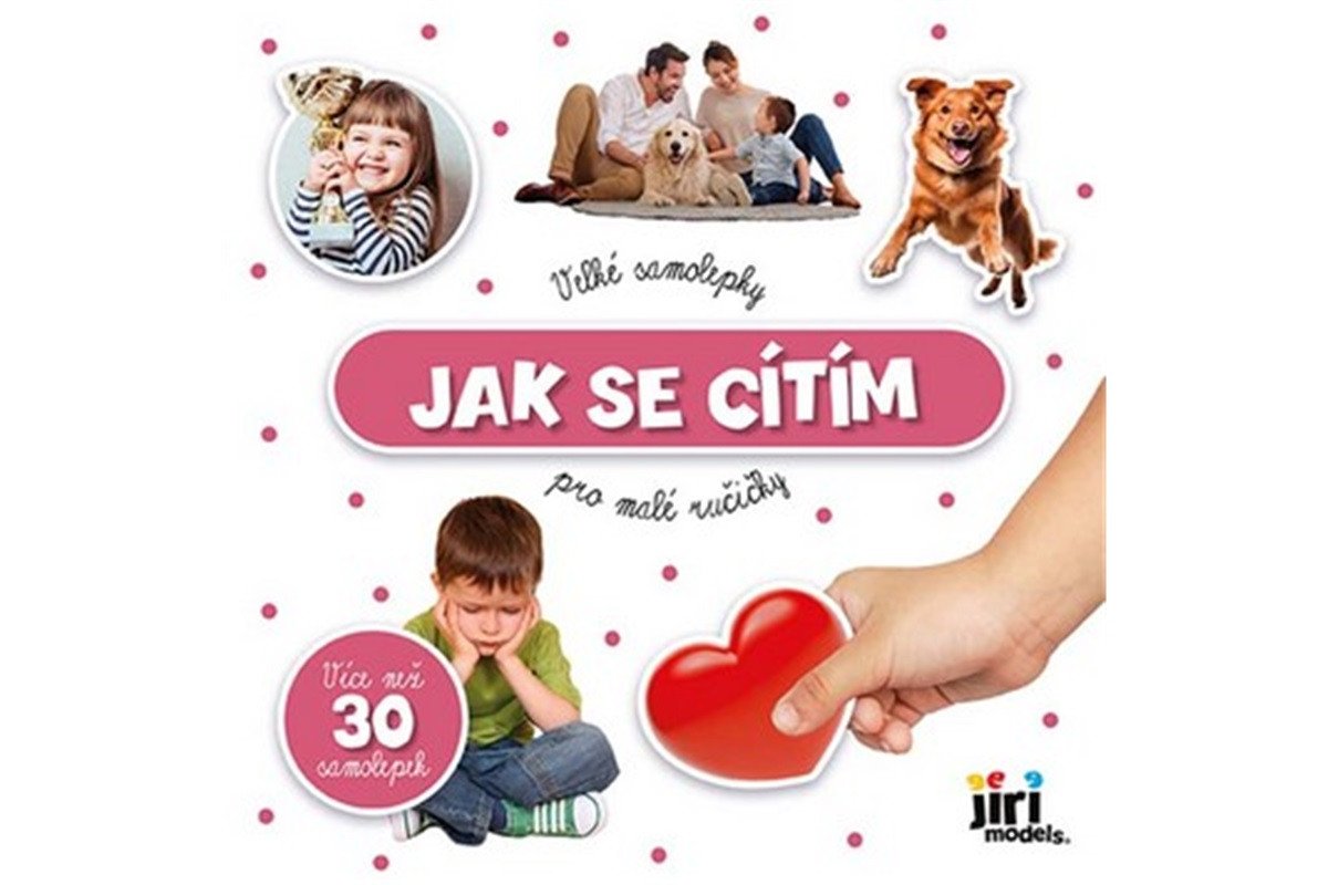 Velké samolepky pro malé ručičky Jak se cítím