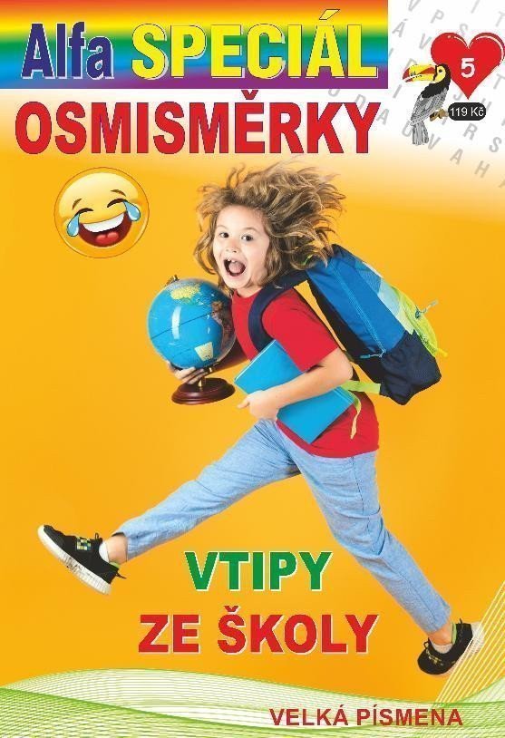 Osmisměrky speciál 52024 - Vtipy ze školy