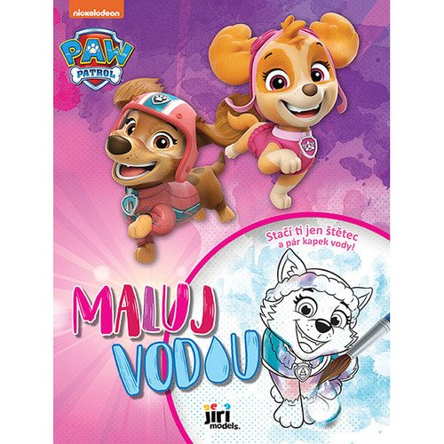 Tlapková patrola - Maluj vodou A4