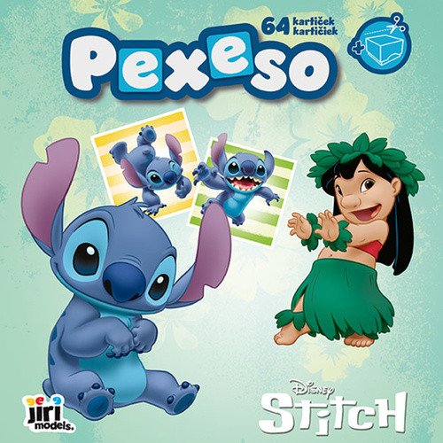 Pexeso v sešitu Lilo  Stitch