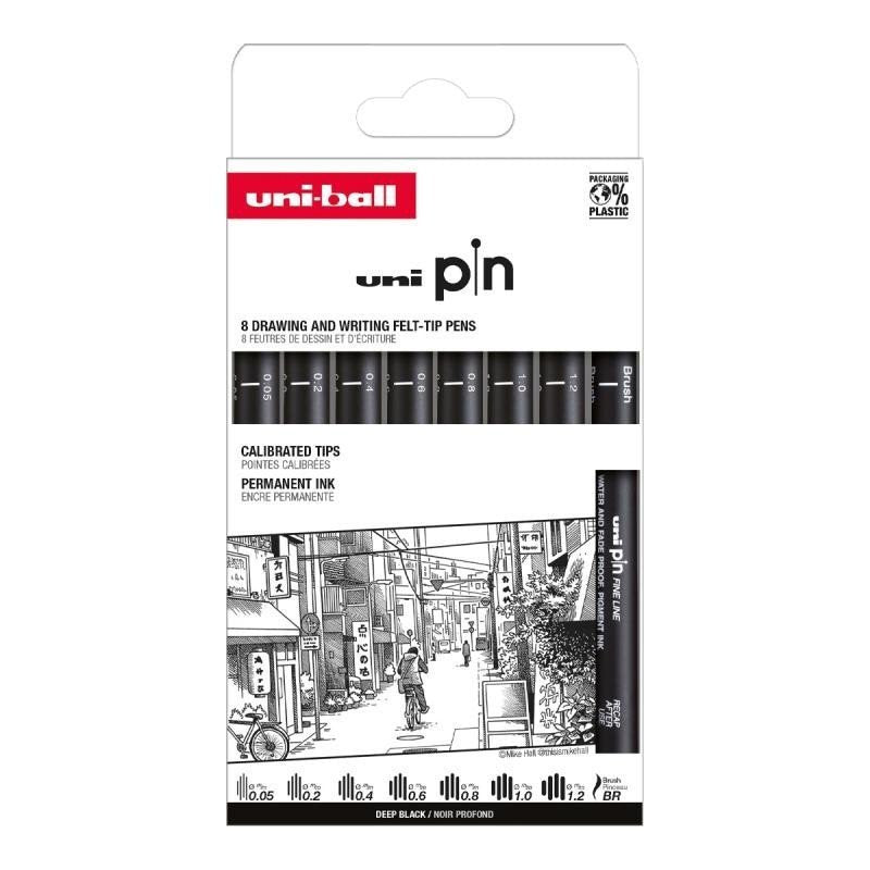 UNI PIN Classic sada linerů 8 ks