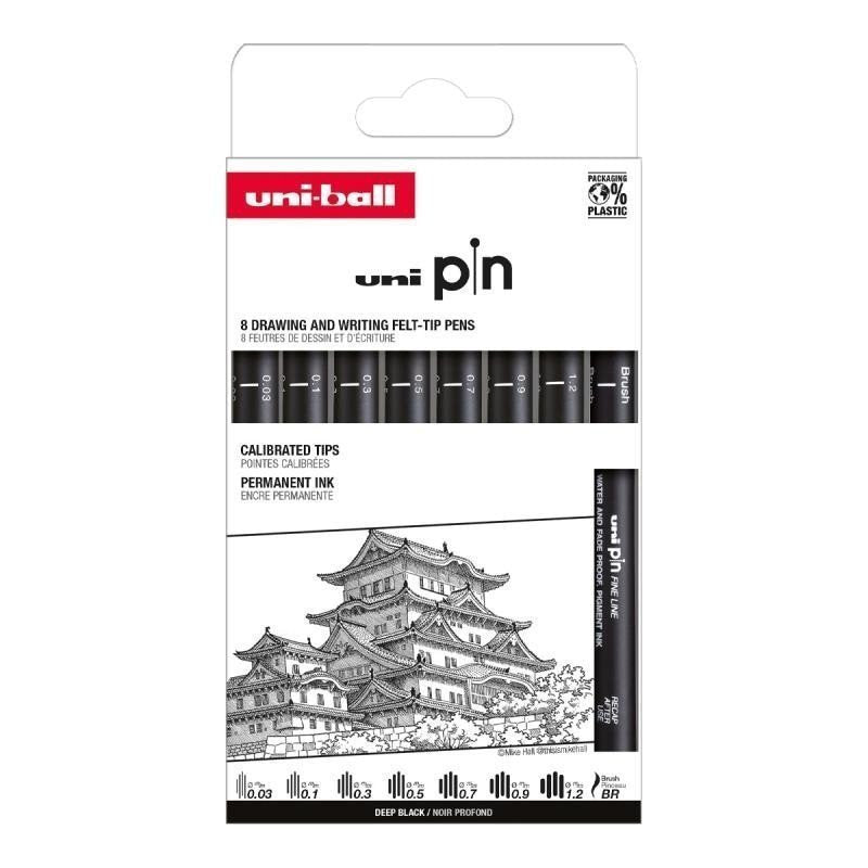 UNI PIN Classic sada linerů 8 ks