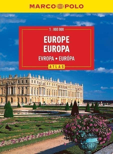Evropa - Autoatlas 1800 000