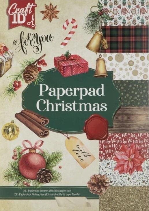 Papír s vánočním motivem A4 For you 20 listů