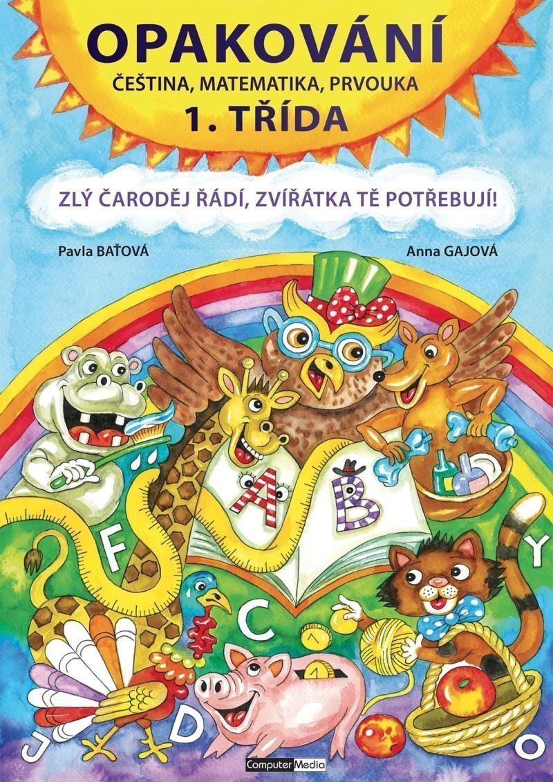 Opakování 1 třída – Čeština matematika prvouka – Baťová Pavla
