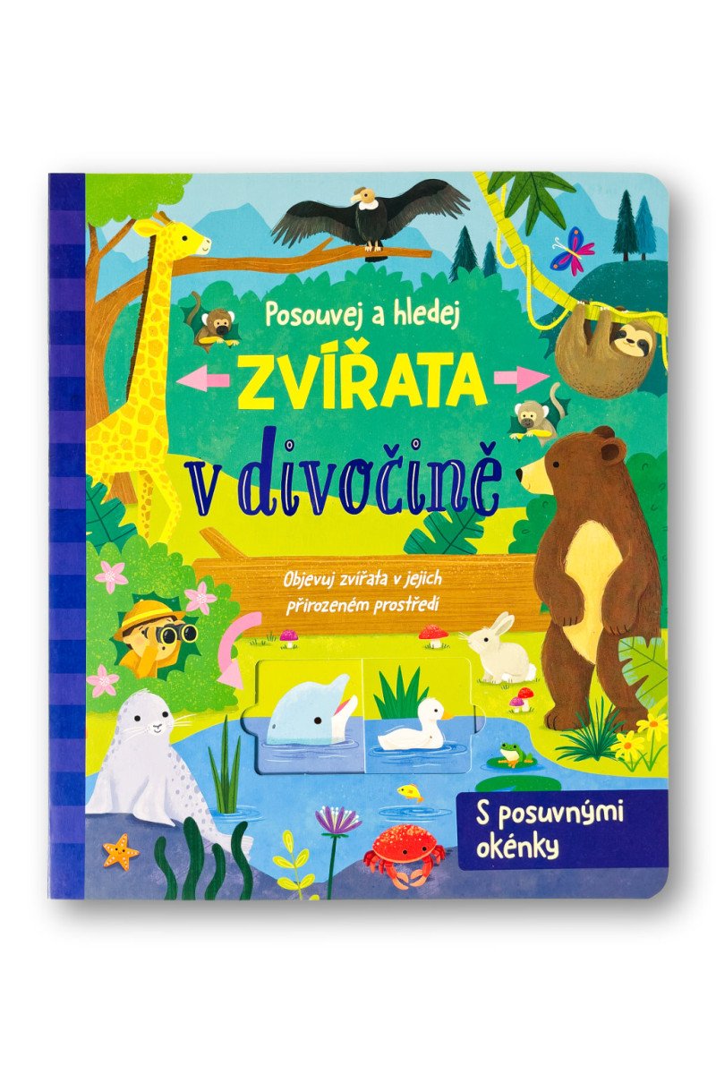 Posouvej a hledej - Zvířata v divočině