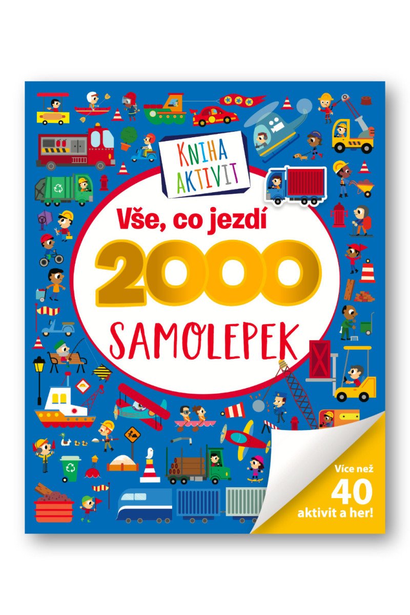 Vše co jezdí 2000 samolepek