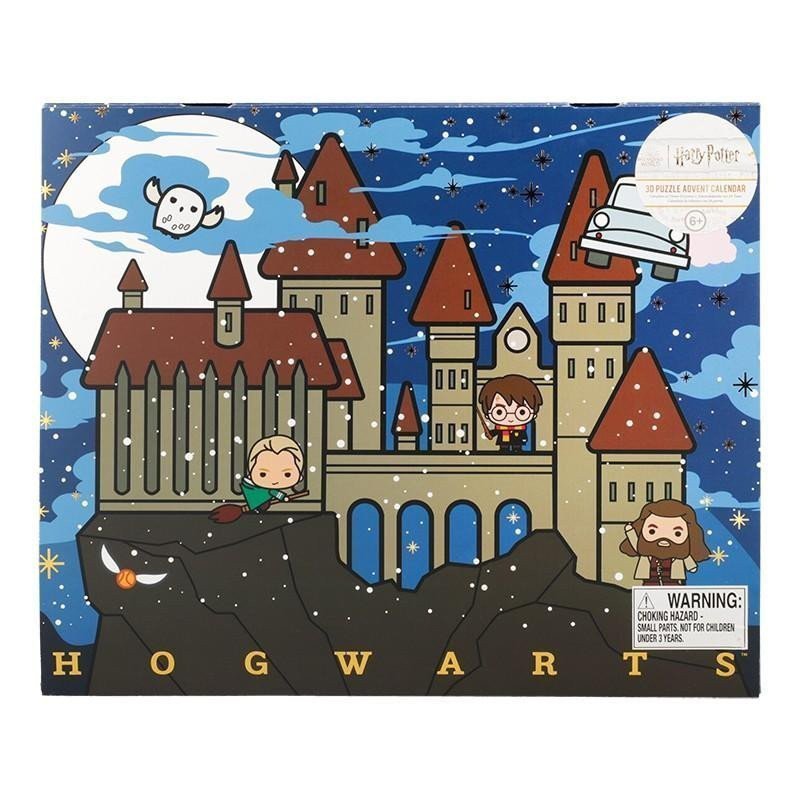 Harry Potter Adventní kalendář - 3D Puzzle