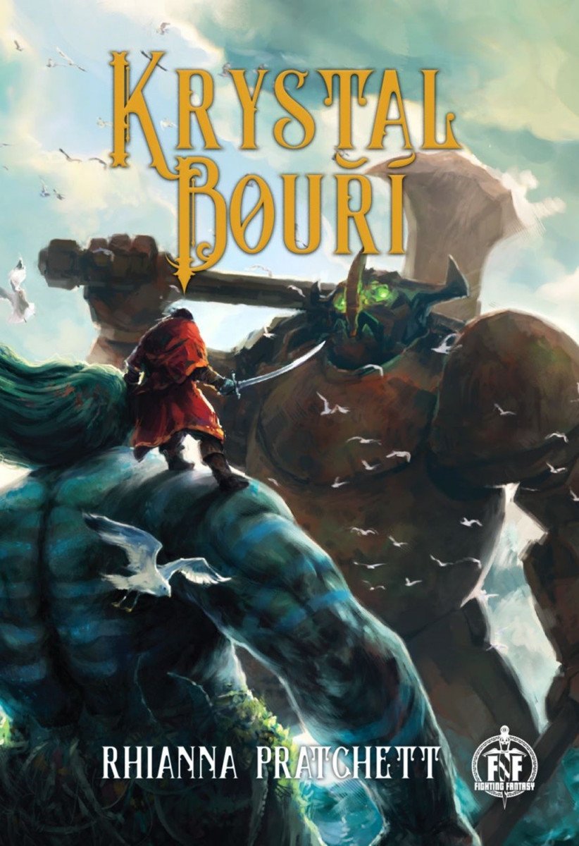 Krystal bouří gamebook – Pratchett Rhianna