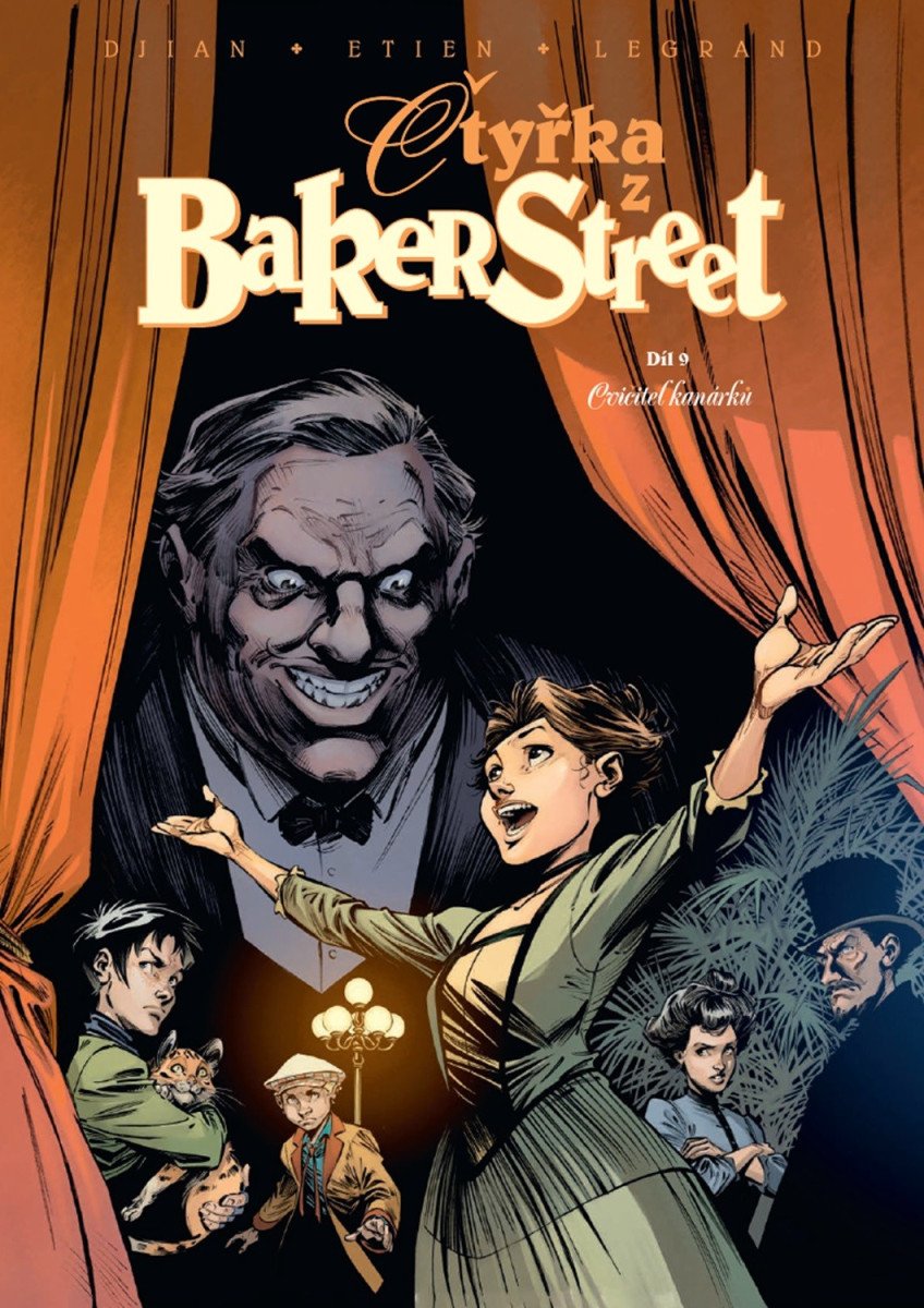 Čtyřka z Baker Street 9 - Cvičitel kanárků – Djian J B