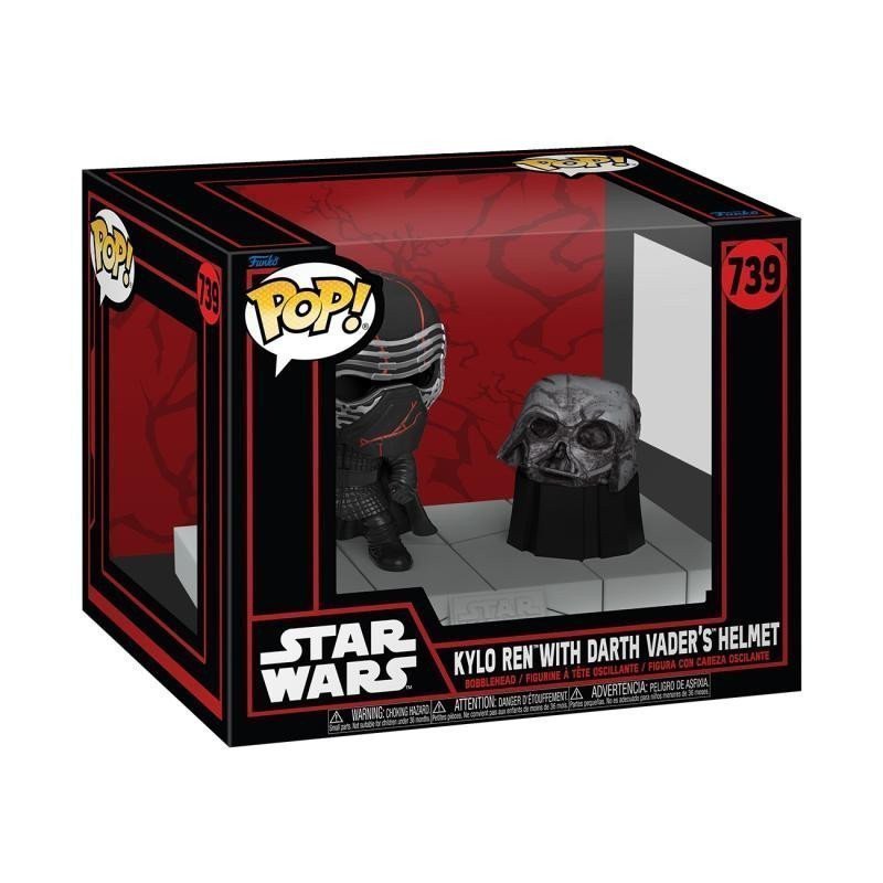 Funko POP Deluxe Star Wars - Kylo Ren with Darth Vaders Helmet