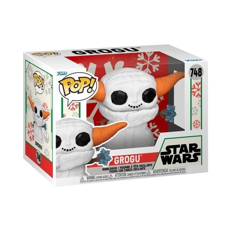 Funko POP Star Wars Grogu Snowman Holiday