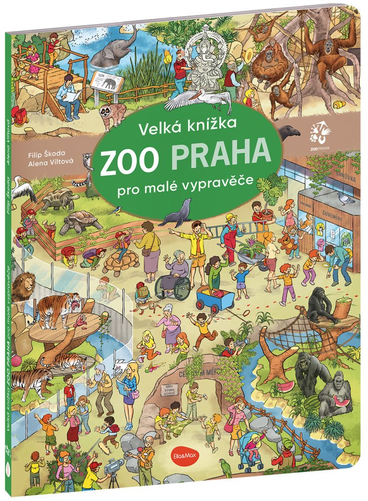 Velká knížka ZOO PRAHA pro malé vypravěče – Škoda Filip