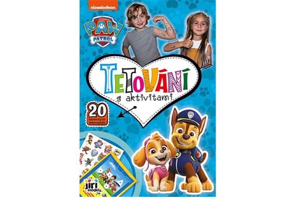 Tetování s aktivitami Tlapková patrola