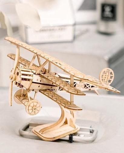 NiXiM Dřevěné 3D puzzleTříplošník