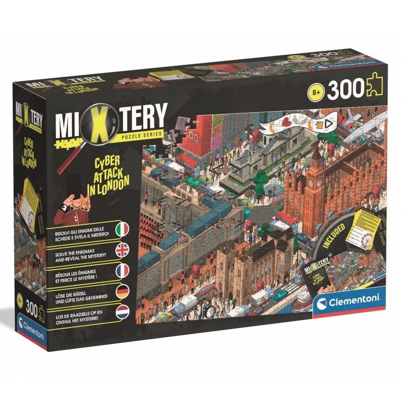 Mystery Puzzle Hackerský útok v Londýně 300 dílků