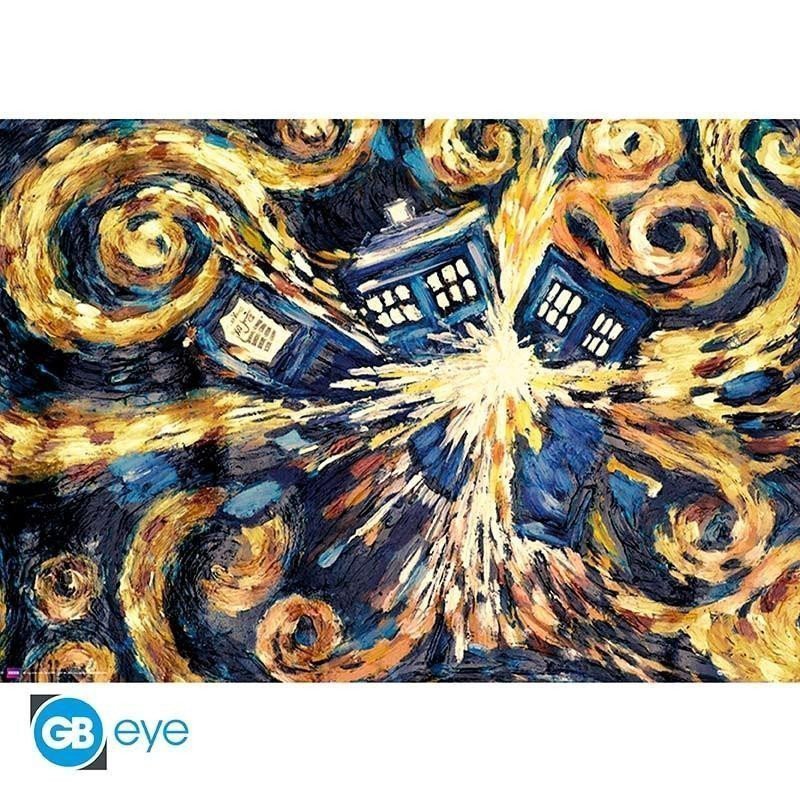 Doctor Who Plakát Maxi - Exploding Tardis 915 x 61 cm