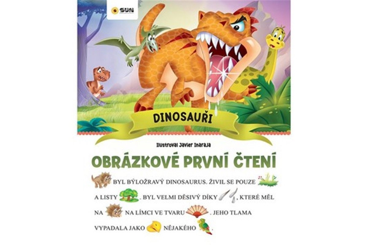 Dinosauři - Obrázkové první čtení