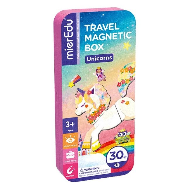 MierEdu Puzzle cestovní magnetické  jednorožec