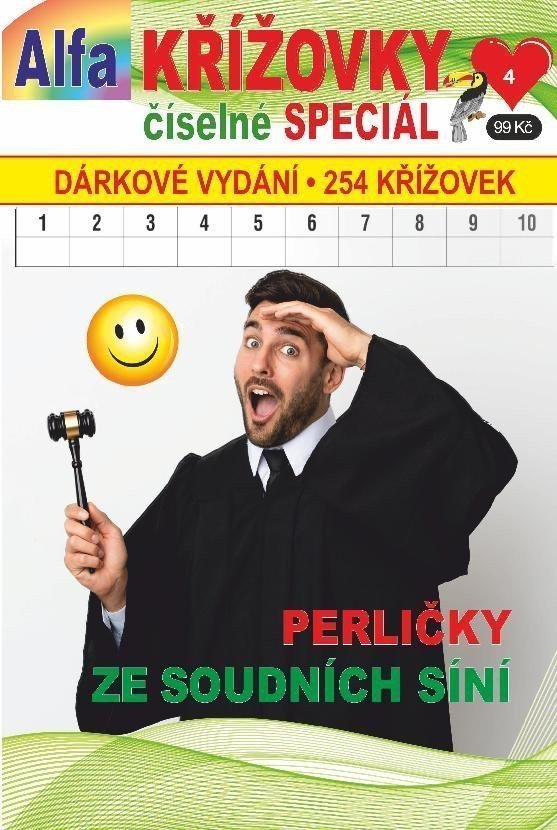 Křížovky číselné speciál 42024 - Perličky ze soudních síní