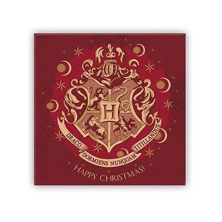 Harry Potter Magnet - Bradavice červený