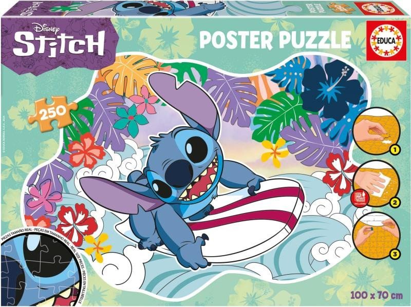 Poster puzzle Stitch250 dílků