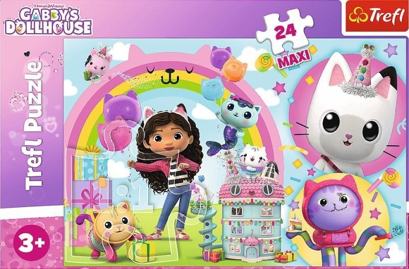 Puzzle Gábinin kouzelný domek MAXI24 dílků