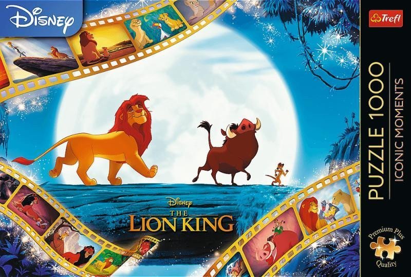 Puzzle Premium Plus Iconic Moments Lví král1000 dílků