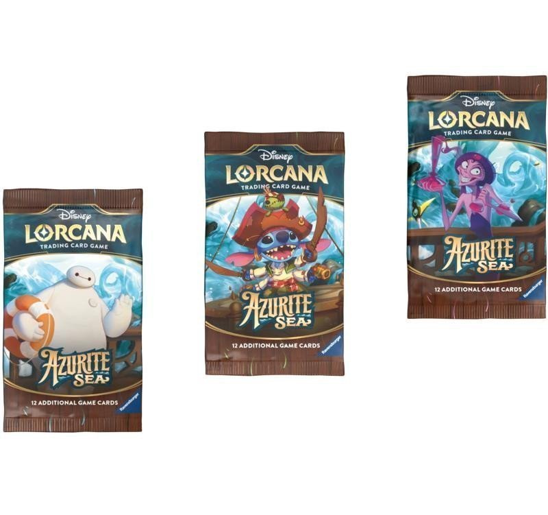 Disney Lorcana Azurite Sea - Booster Pack