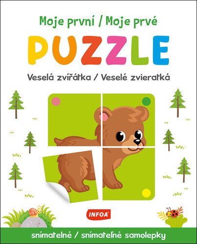 Moje první puzzle - Veselá zvířátka  Moje prvé puzzle - Veselé zvieratká