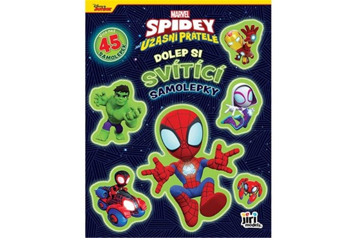 Dolep si svítící samolepky Spidey