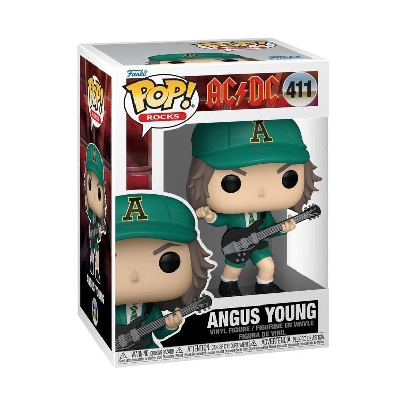 Funko POP Rocks ACDC - Angus Young Green