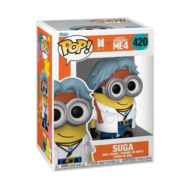Funko POP Rocks Minions x BTS - SUGA
