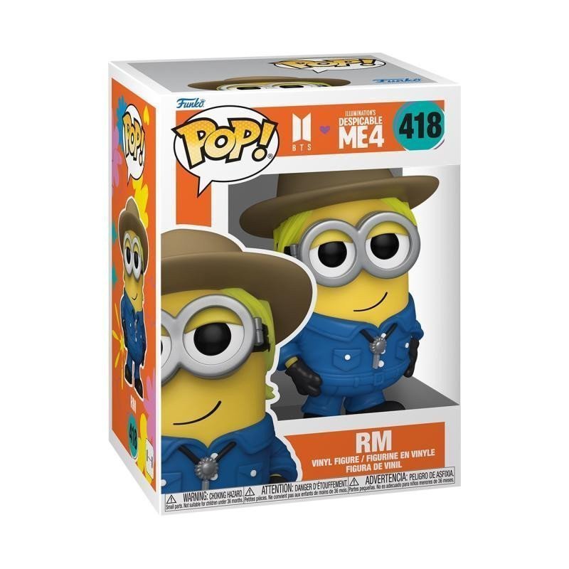 Funko POP Rocks Minions x BTS - RM