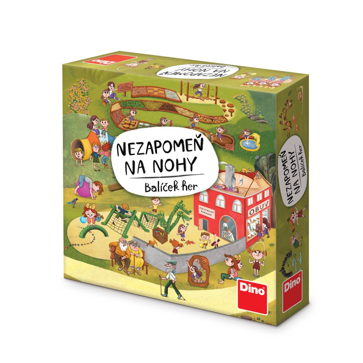 Nezapomeň na nohy - rodinná hra