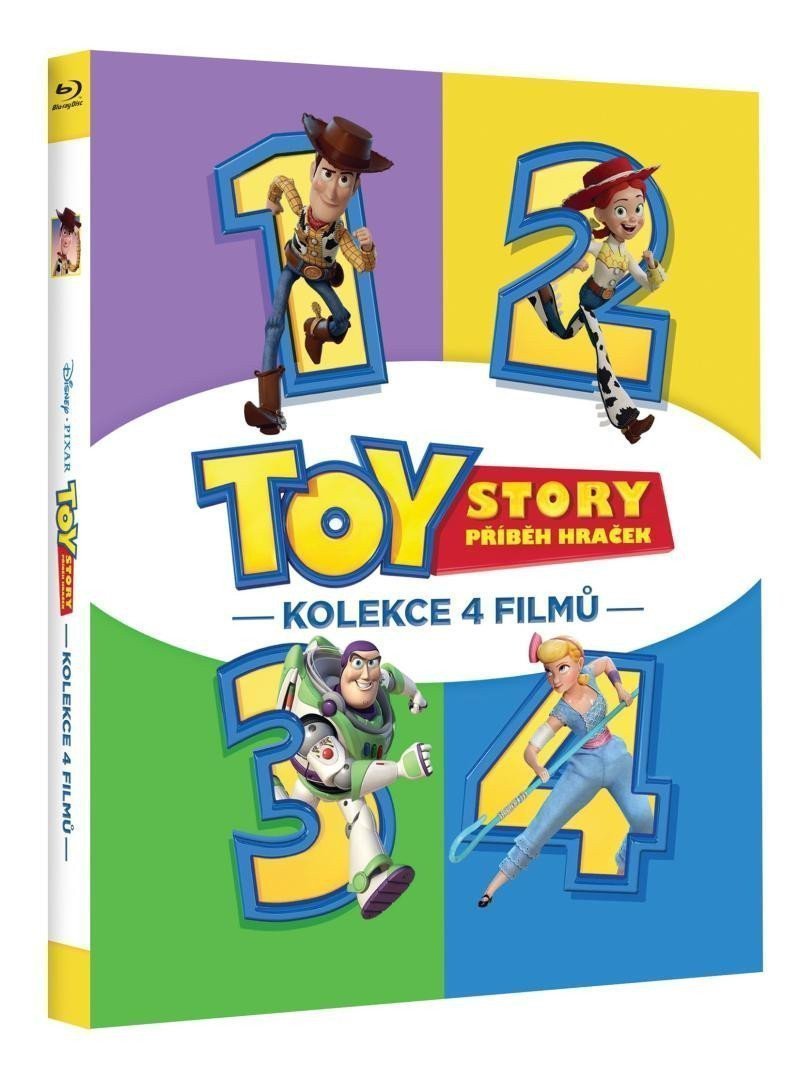 Toy Story Příběh hraček kolekce 1-4 4BD