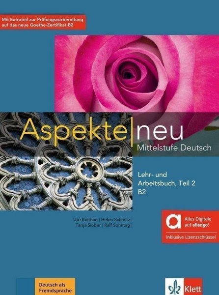 Aspekte neu B2 – Hybride Ausgabe – Lehr./Arbeitsbuch Teil 2 + MP3 allango.net + Lizenz (24 Monate) – Koithan Ute