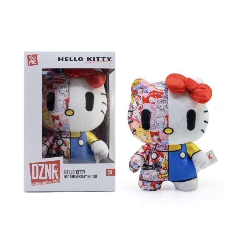 Hello Kitty DZNR plyšák - Hello Kitty 50th Anniversary edice