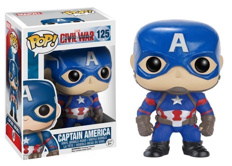 Funko POP Marvel Captain America Civil War - Captain America