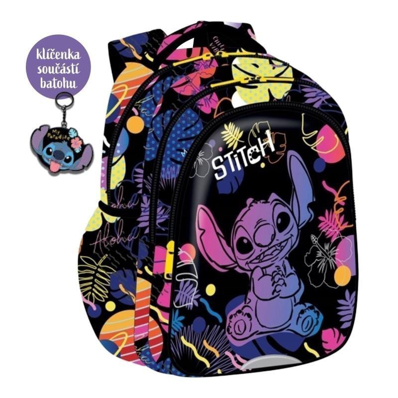 Colorino dětský batůžek Jerry Stitch Black