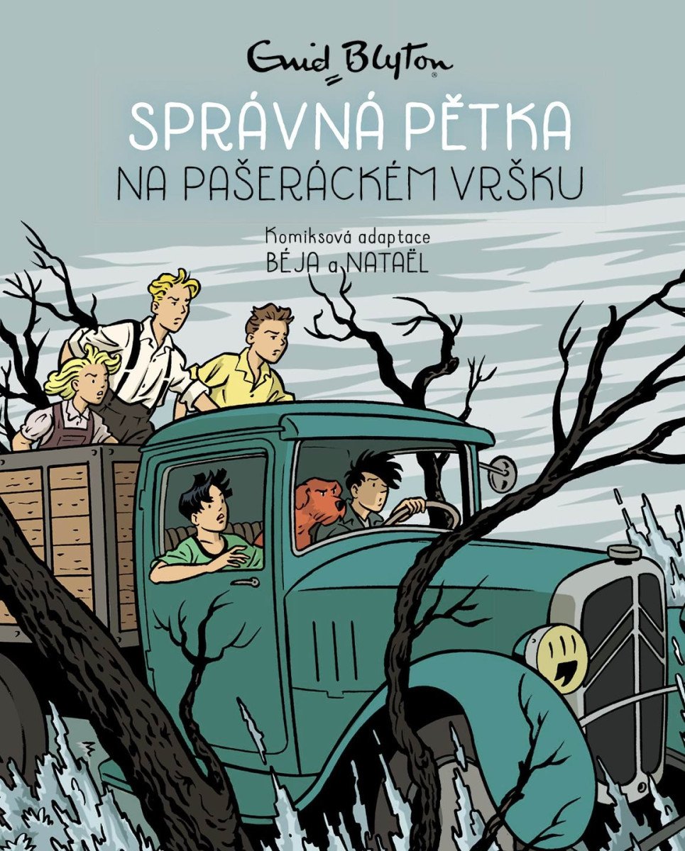 Správná pětka 4 na pašeráckém vršku - komiks – Blytonová Enid