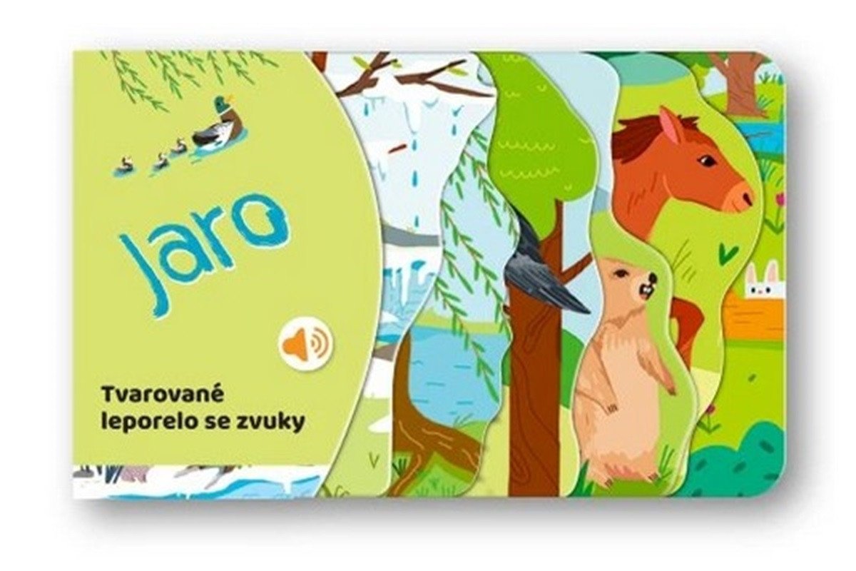 Tvarované leporelo se zvuky Jaro