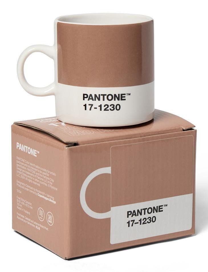 Pantone Hrnek Espresso - Mocha Mousse 17-1230 barva roku 2025