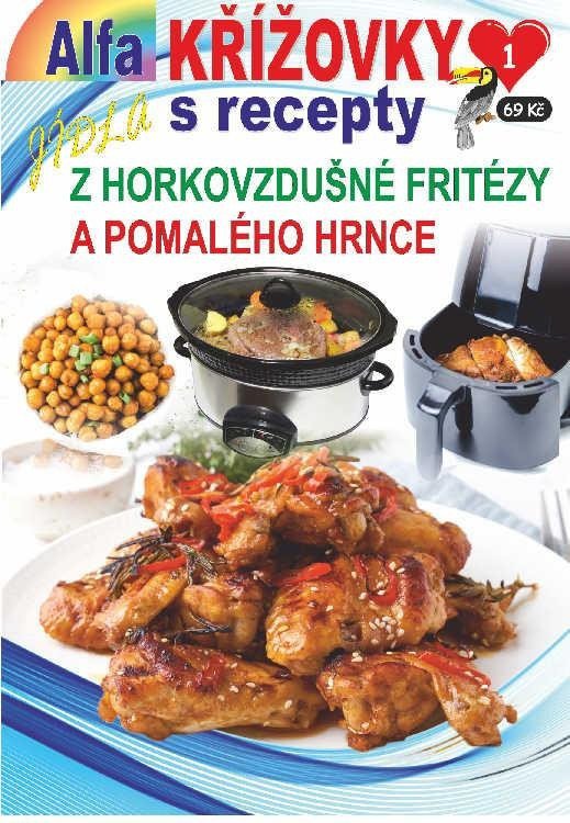 Křížovky s recepty 12025 - Z horkovzdušné fritézy a pomalého hrnce
