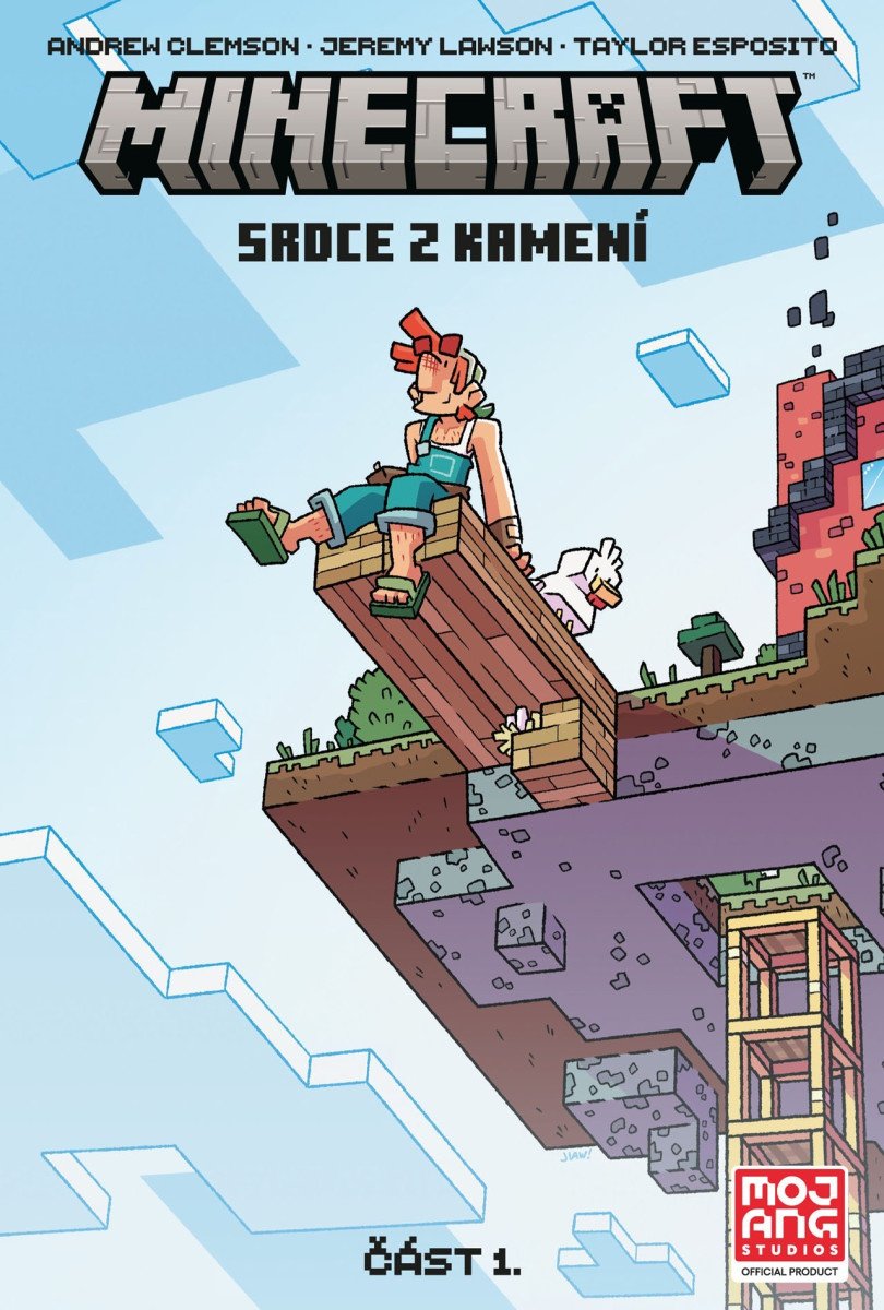 Minecraft komiks Srdce z kamení 1 – Clemson Andrew