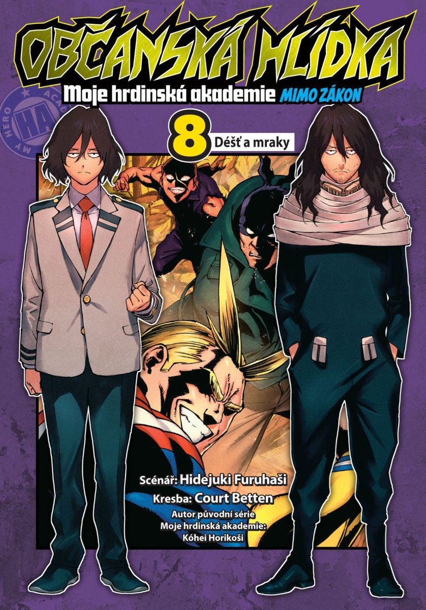 Občanská hlídka Moje hrdinská akademie 8 - Déšť a mraky – Furuhaši Hidejuki