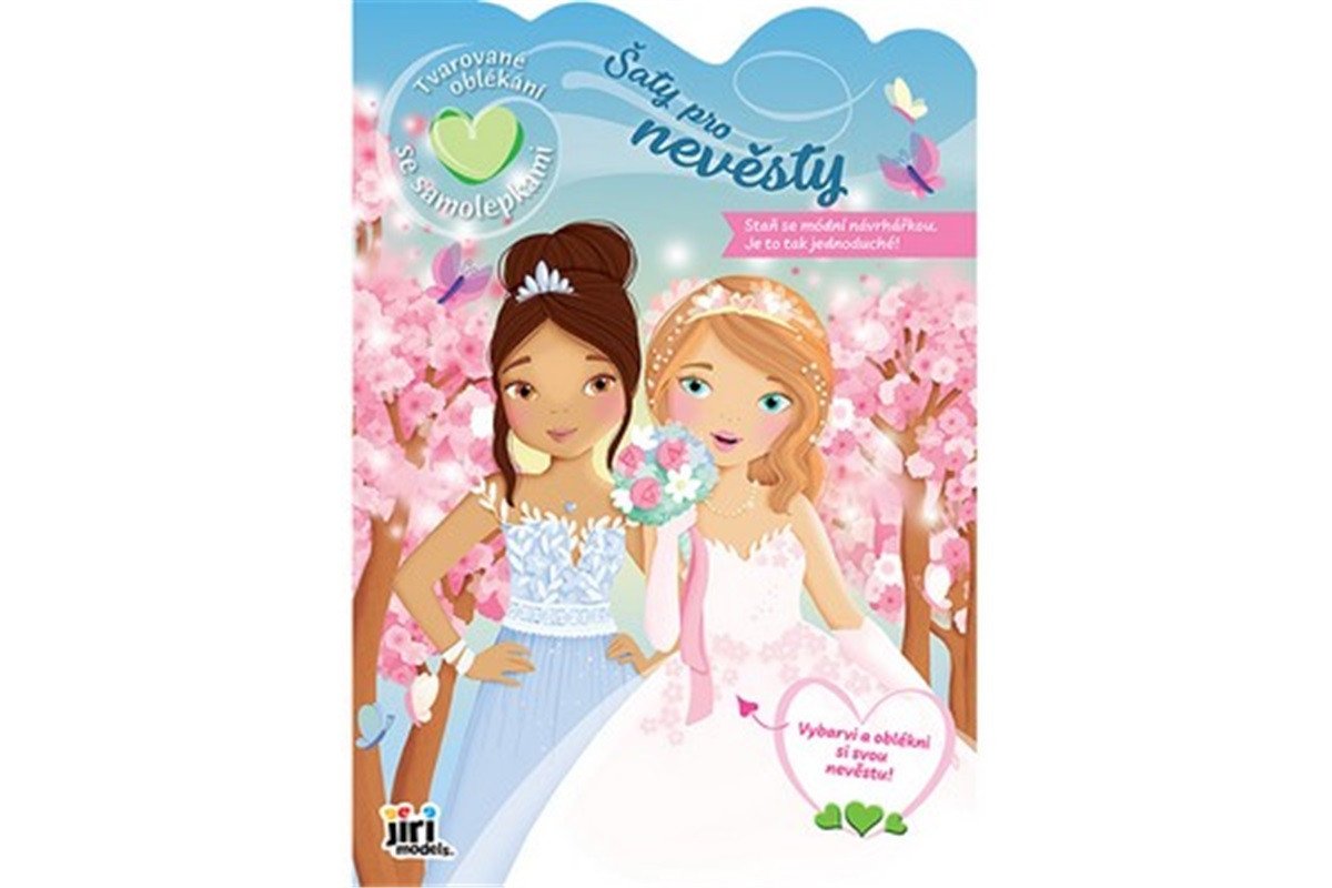 Šaty pro nevěsty - Tvarované oblékání se samolepkami